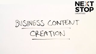 Business Content Creation | Service Highlight