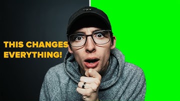 GREEN SCREEN ANY VIDEO WITH AI - RunwayML