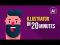 Adobe Illustrator for Beginners in in 20 MINUTES!