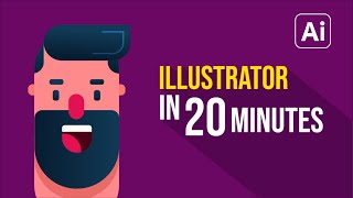 Adobe Illustrator for Beginners in in 20 MINUTES!