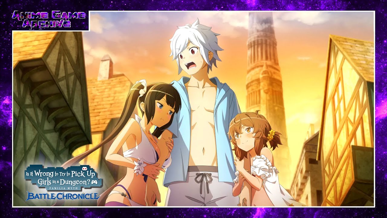 DanMachi: Battle Chronicle (DanChro) RPG Game Launches August 24