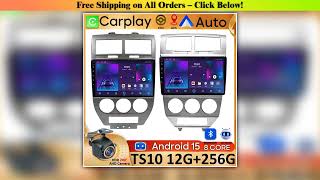 Discount Car Radio Android 15 For Jeep Compass MK Patriot 2006-2010 Navigation GPS Android Auto Car