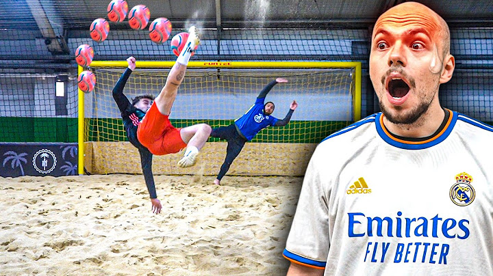 EPISCHE FALLRÜCKZIEHER FUßBALL CHALLENGE *Beach Soccer*
