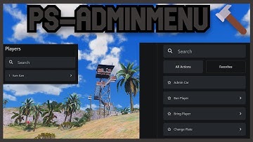 QBCore - 🔨 **NEW** Admin Menu 🔨| Ps-adminmenu Install & Showcase | FiveM Tutorial 2023