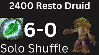 2400 Resto Druid Solo Shuffle 6-0