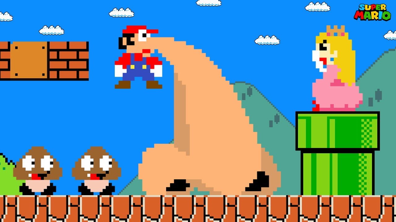 Super Marios Strange Mushroom 2 Funny Mario Bloopers Youtube 