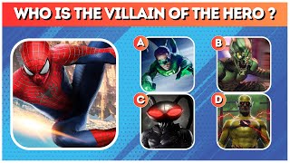 Can You Guess The Main Supervillain of The Superhero!?  | Superhero Quiz