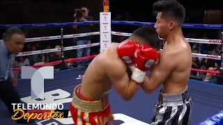 Daniel “Tanquecito” García vence por decisión dividida a Omar “Scrapy” Peribán | Boxeo Telemundo