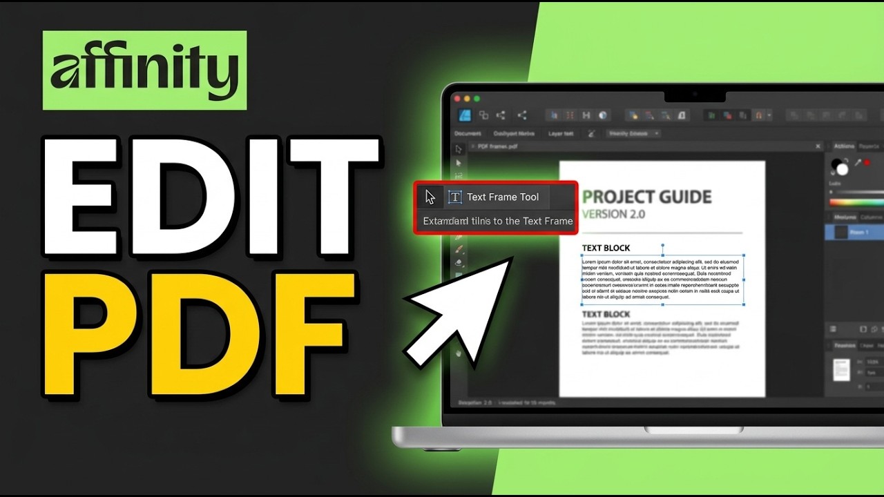 Affinity Pdf How to Edit PDF in Affinity Designer 2026 (Easy & Fast) - YouTube