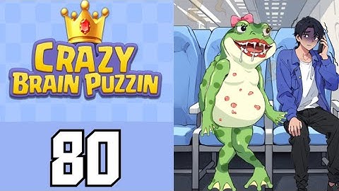 Crazy Brain Puzzle Level 80 Toad | Game Walkthrough