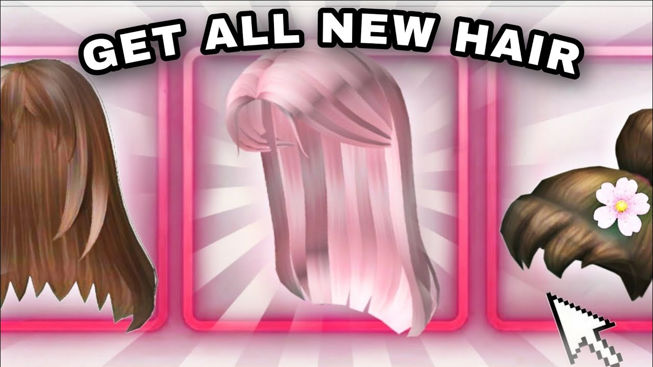 Trying to get new free UGC hair in Roblox! 