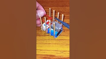 DIY dc motor mantle robot #shorts #robot