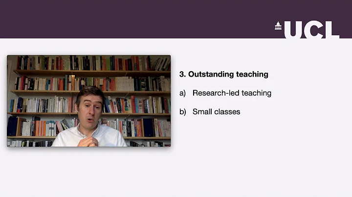 1  Why Choose UCL History