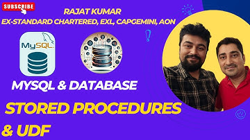 #17. MySQL Tutorials for Beginners | Stored Procedures & UDF | Hindi