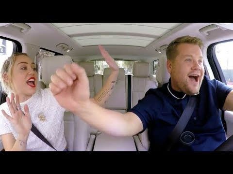 Miley Cyrus shows of long tongue in Carpool Karaoke trailer