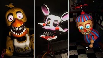 All Venting Animatronics Animation in UCN VR Remake