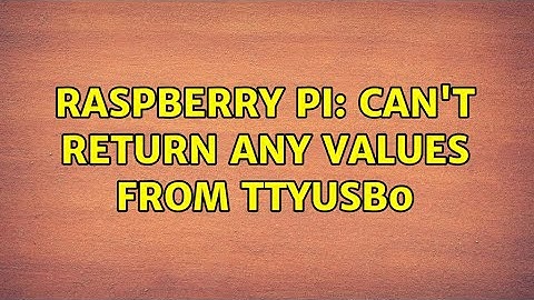 Raspberry Pi: Can
