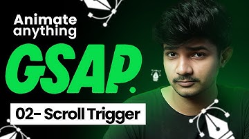 Master ScrollTrigger with GSAP | Complete GSAP Course - Part 2