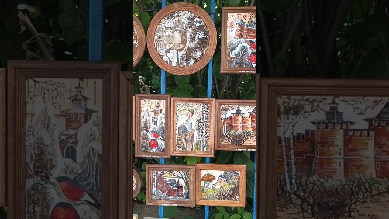 Волшебные картины из бересты