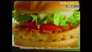 Burger King Advert 2001 - New Chicken Flamer