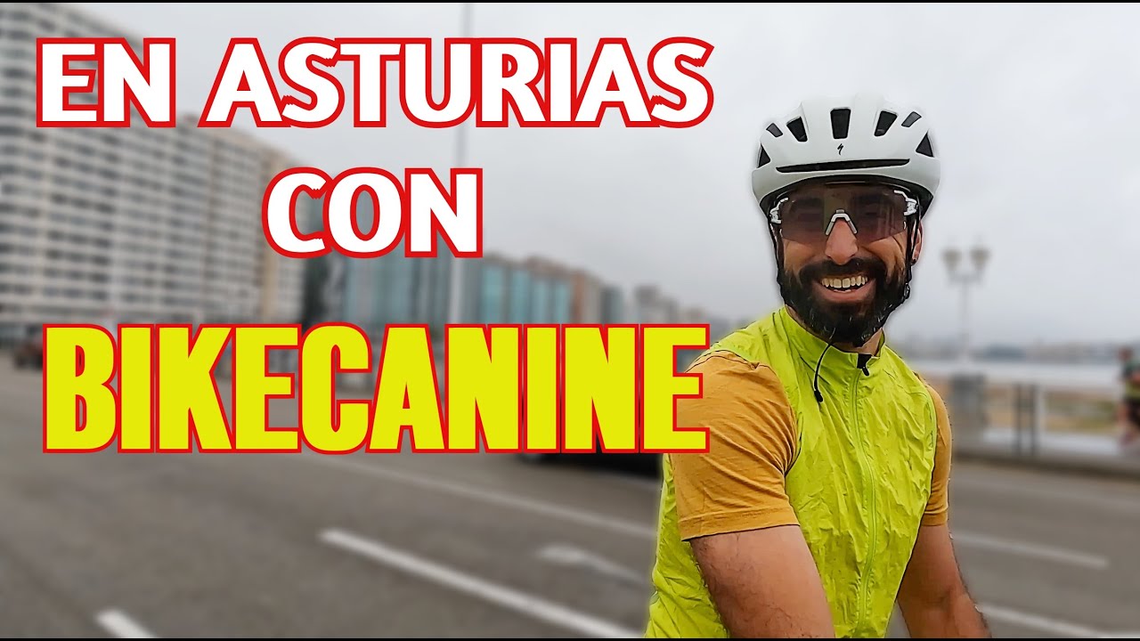 Pablo BIKECANINE me acompaña en mis primeros kms por Asturias. VECA#6 (VUELTA ESPAÑA CON ALFORJAS🚴)