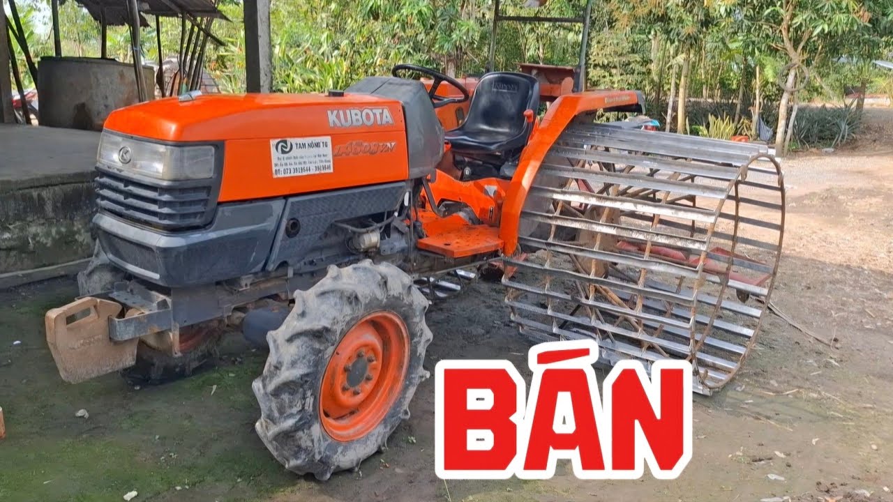 0367617770 Bán trọn bộ máy cày kubota 4508 liên hệ gặp trực tiếp chủ máy 