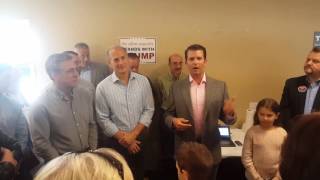 Donald Trump Jr Clark s Summit PA Part 2