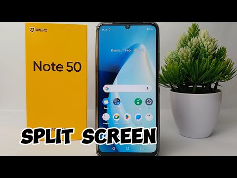 Cara Split Screen di HP Realme Note 50