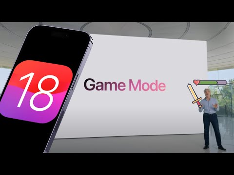 Unleashing IOS 18: Epic iPhone Game Mode Revealed at Apple WWDC 2024! - YouTube