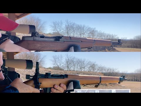 M1 Garand vs Lee Enfield No 4 Mk II- Long range