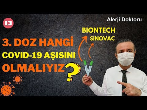 3. Doz Aşı Hangisini Tercih Etmeliyiz?  Biontech mi Sinovac mi?