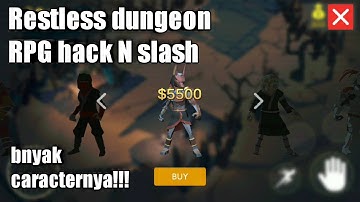 Restless dungeon RPG hack N slash (android) offline