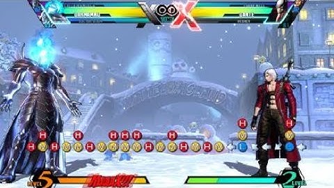 UMVC3-Wesker Must Die-1 meter Xfactor Level 1 Combo