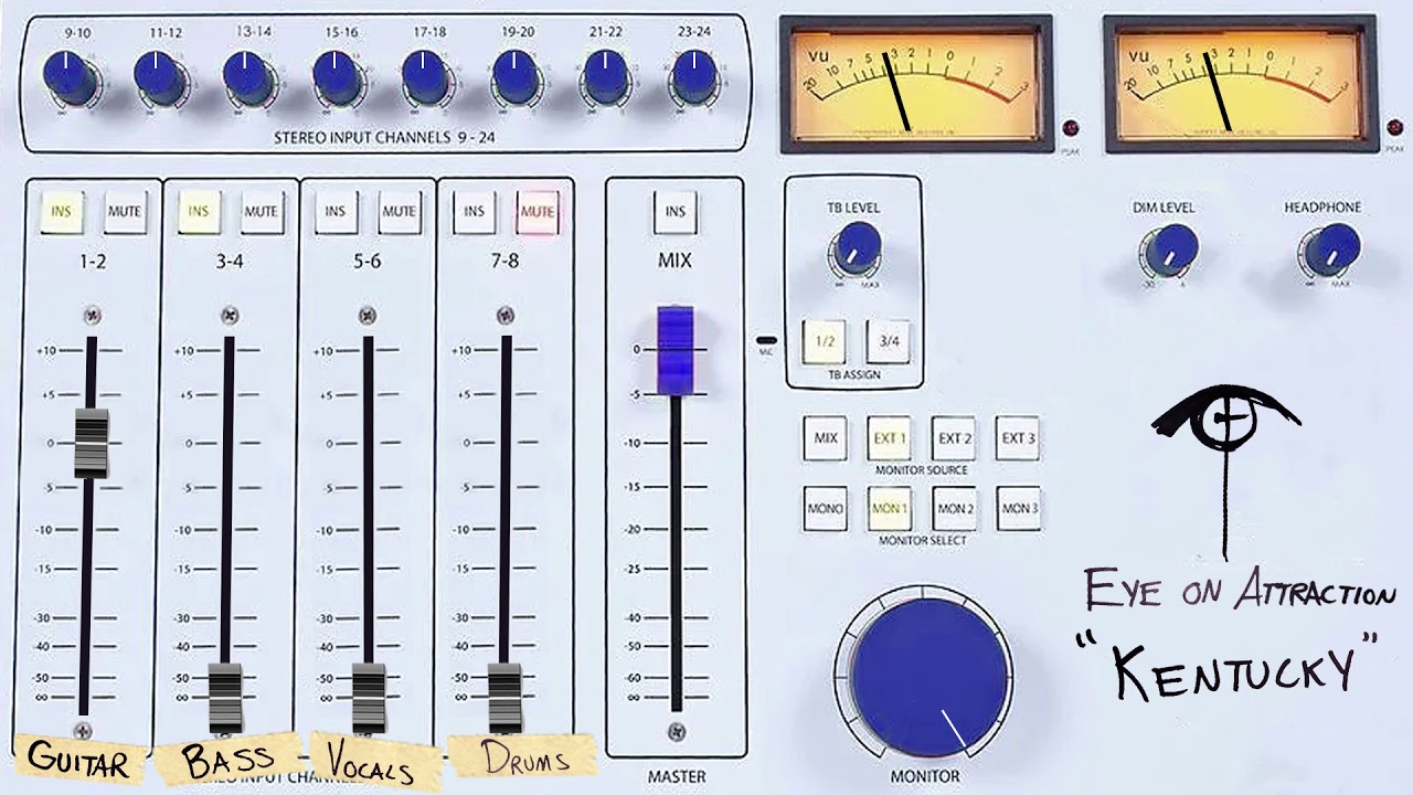 Eye on Attraction - Kentucky [Isolated Guitar Stem]