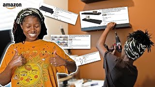 vlog: setting up my home office and more amazon finds!!! | Keke J.