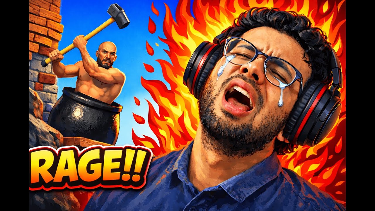 Can I Finally Beat Getting Over It Without Raging?!😭