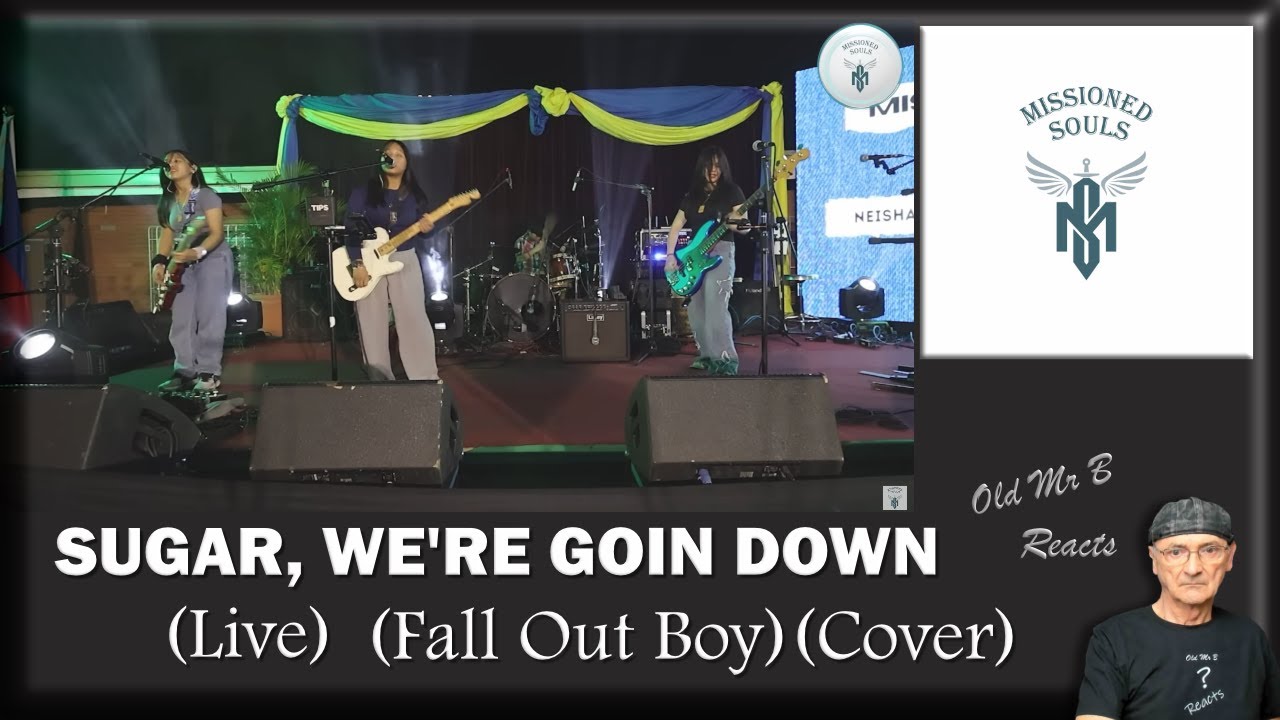 Missioned Souls LIVE - SUGAR, WE'RE GOIN DOWN (Fall Out Boy) (Реакция)