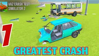 VAZ Crash Test Simulator 2: Experience the Greatest Crashes in Android Gameplay!" screenshot 5