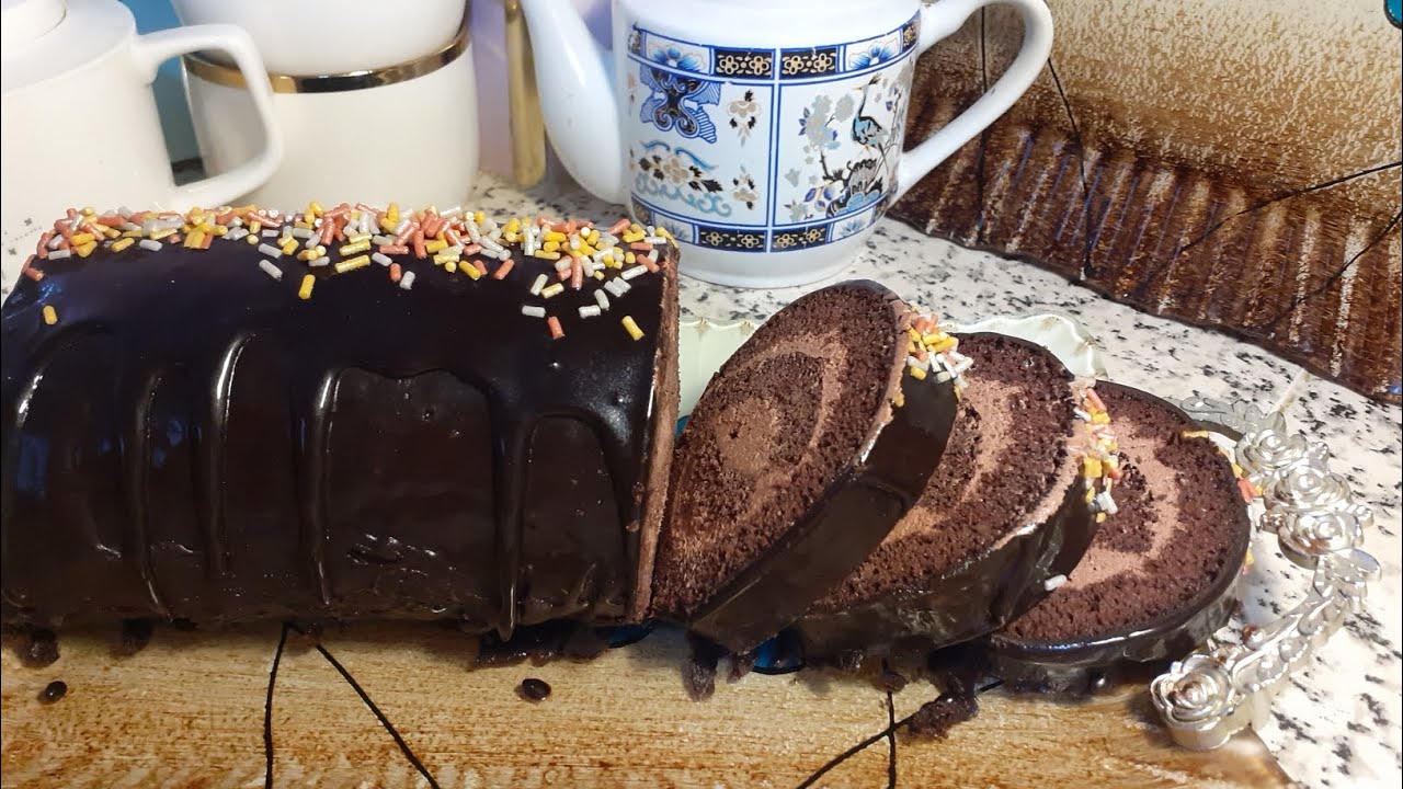 السويسرول او كيكة رولي بدون تعقيدات ناجحة و لذيذة جداا 😋👍