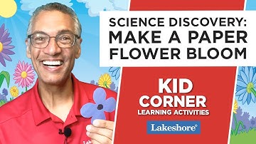 Science Discovery: Make a Paper Flower Bloom