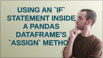 Using an `if` statement inside a Pandas DataFrame