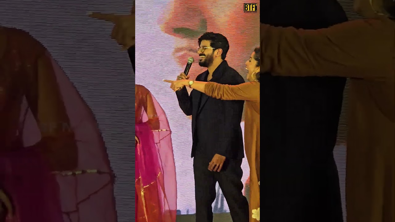 The CHARM of Dulquer Salmaan! ❤️ Kaantha Event Candid Speech | DQ | Kunjikka | BTF Productions