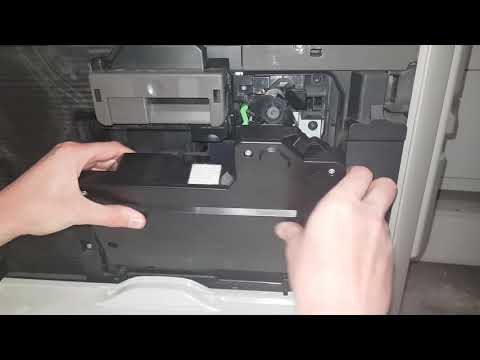 Waste Toner Removal Sharp MX-M365, M465 And MX-M565