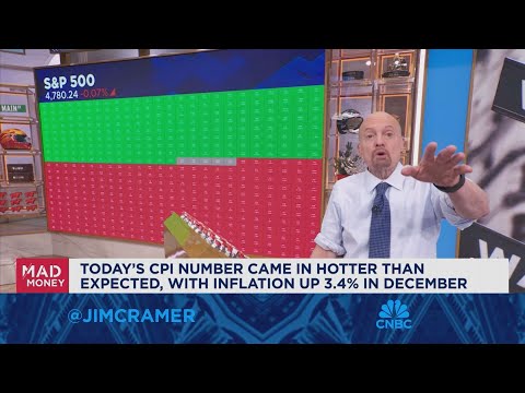 CPI number makes it unlikely Fed will cut rates in March, says Jim Cramer