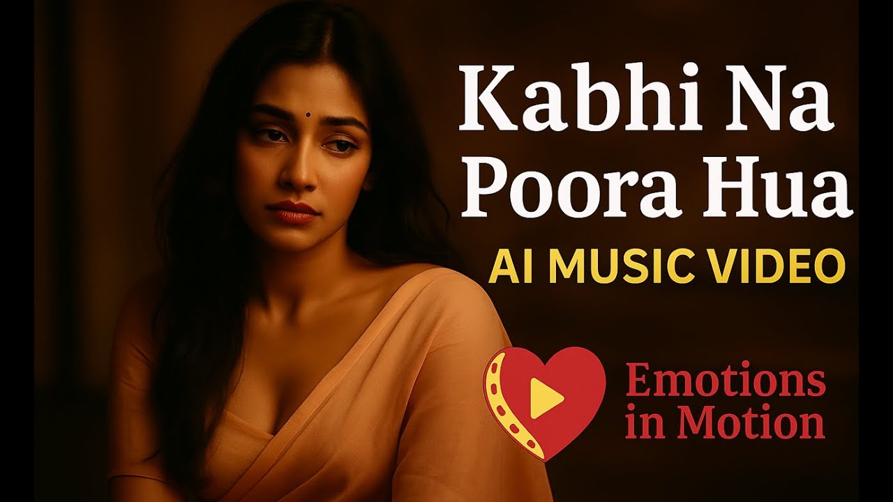 Kabhi Na Poora Hua 💔 | Heart-Touching Hindi AI Song | Emotional Love ...
