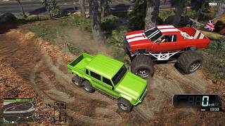 GTA 5 - Xe Offroad đi đua đường đèo núi cùng với bọn ngáo đá | ND Gaming screenshot 2