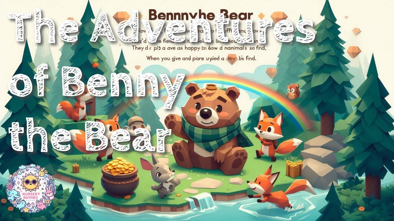 The Adventures of Benny the Bear Song + MORE nursery rhymes & Kids ...