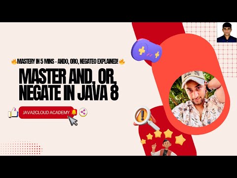 18. 🔍 Mastering Java 8 Predicates: and(), or(), negate() Explained Simply!