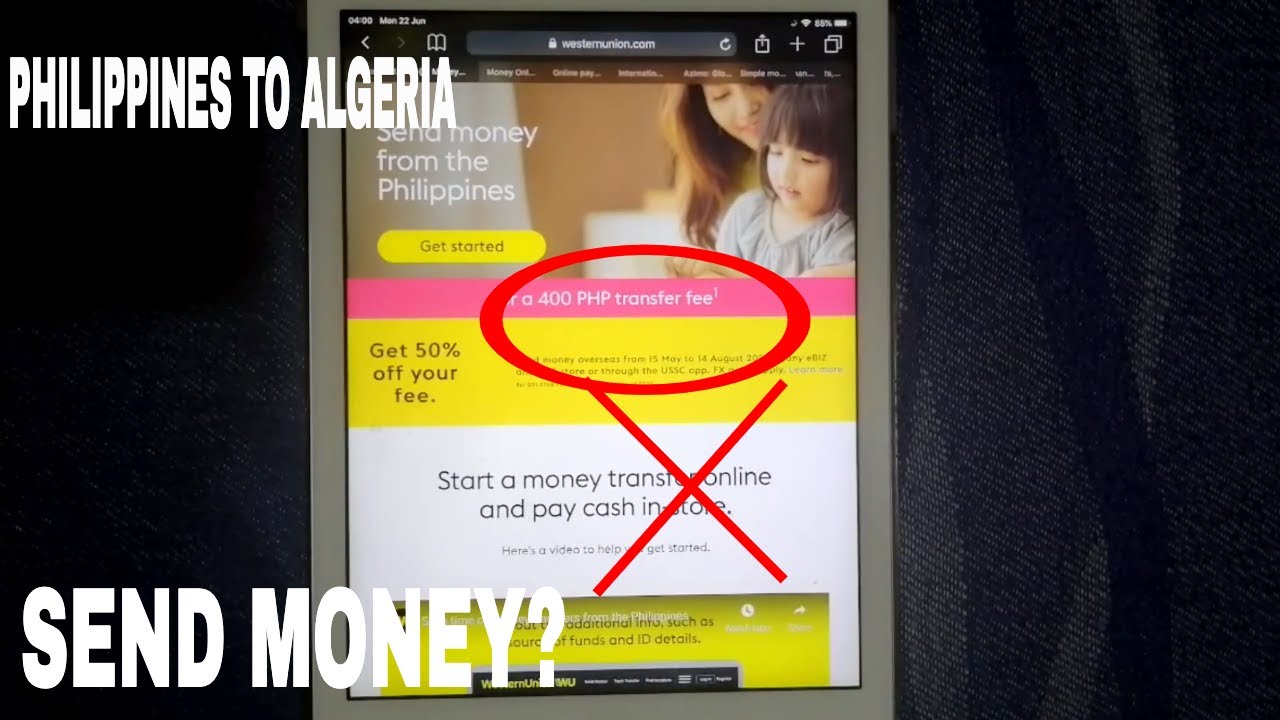 🔴 How To Transfer Money Overseas From Philippines To Algeria 🔴