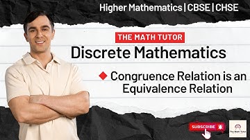 Congruence Modulo Relation: An Equivalence Relation |#education #mathematics #congruencemodulo